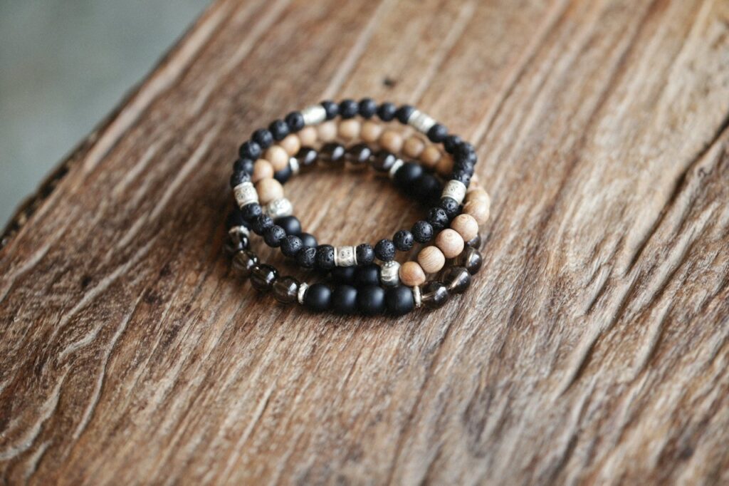 Set de pulseras armonía artesanal